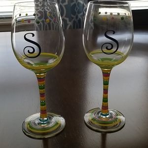 Wine glasses